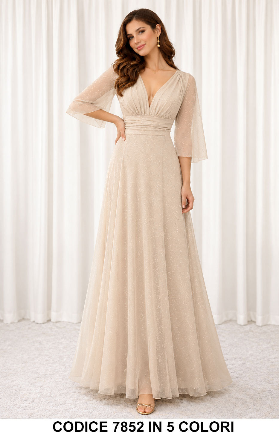 Abito 4985 colore Beige