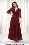 Bordeaux donna elegante Made in Italy