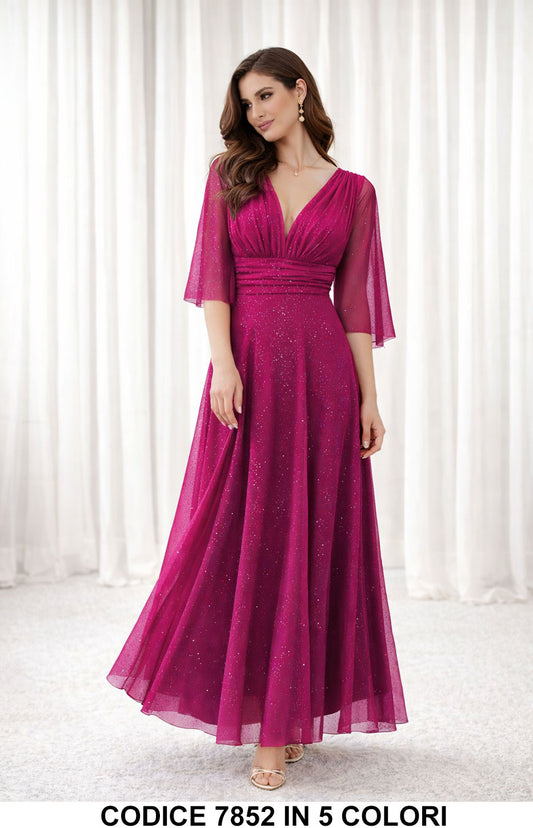 Magenta donna elegante Made in Italy