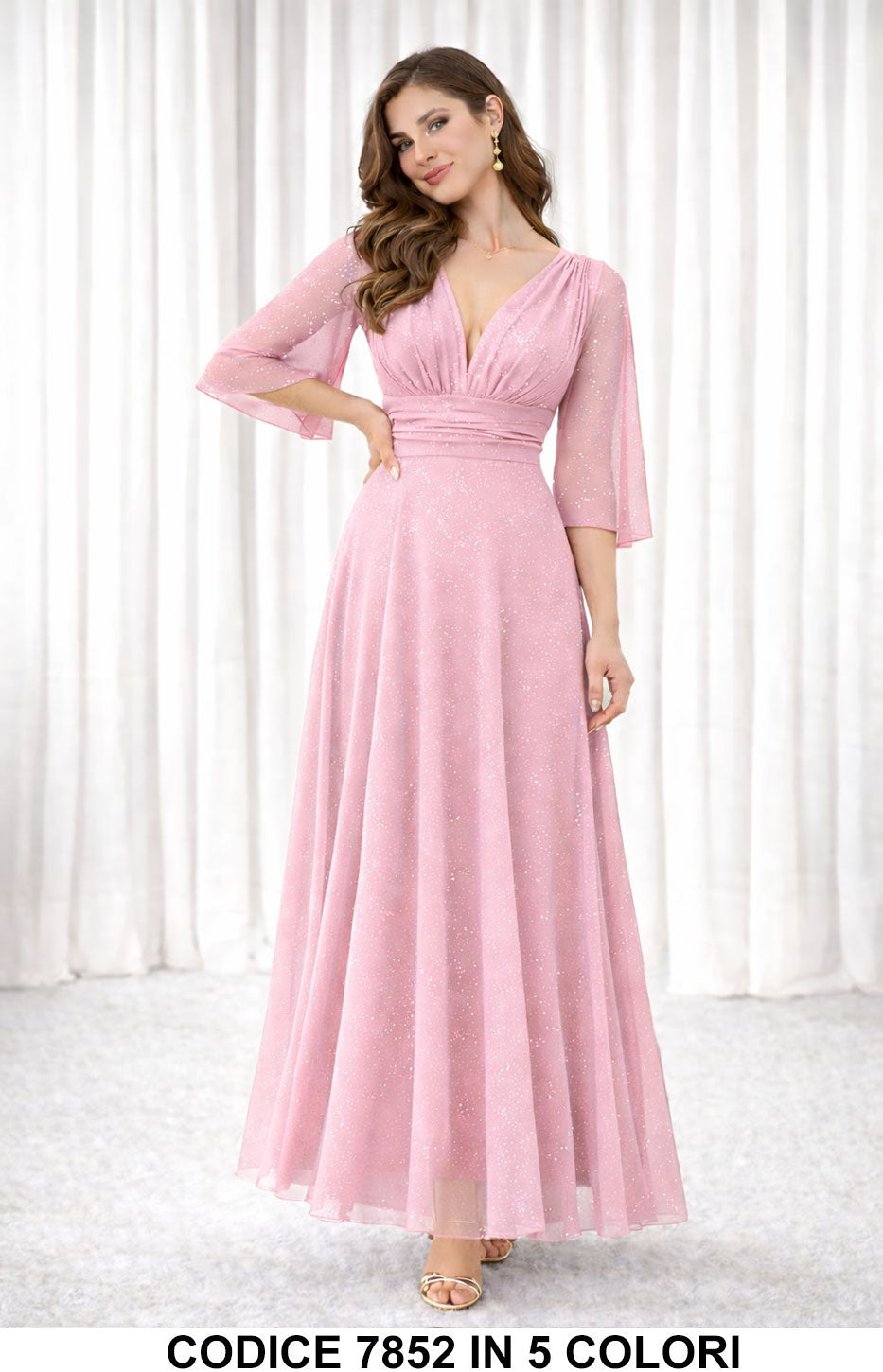 Rosa donna elegante Made in Italy
