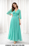 Verde Tiffany donna elegante Made in Italy