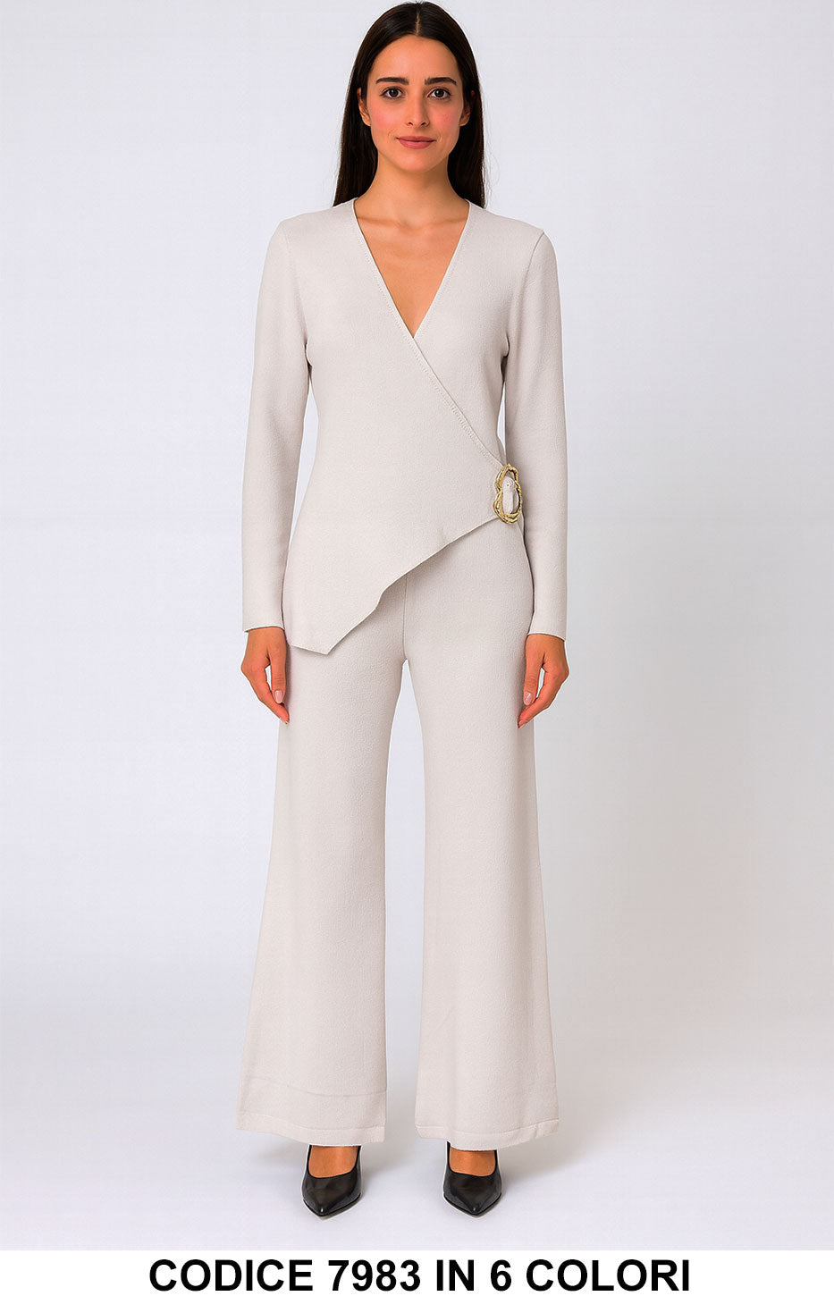 Beige donna elegante Made in Italy