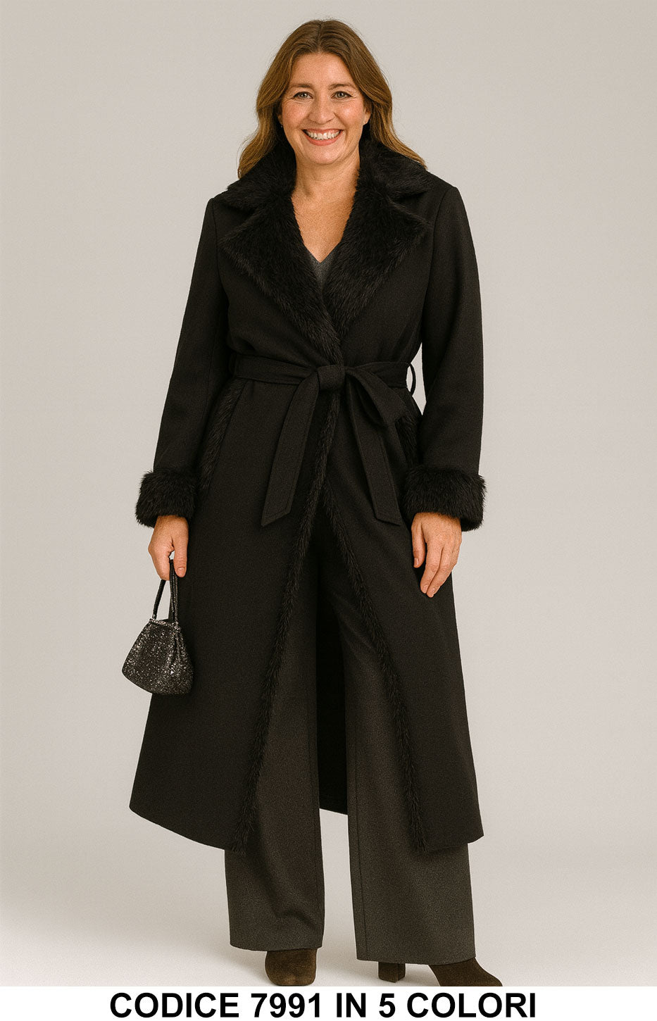 Nero donna elegante Made in Italy