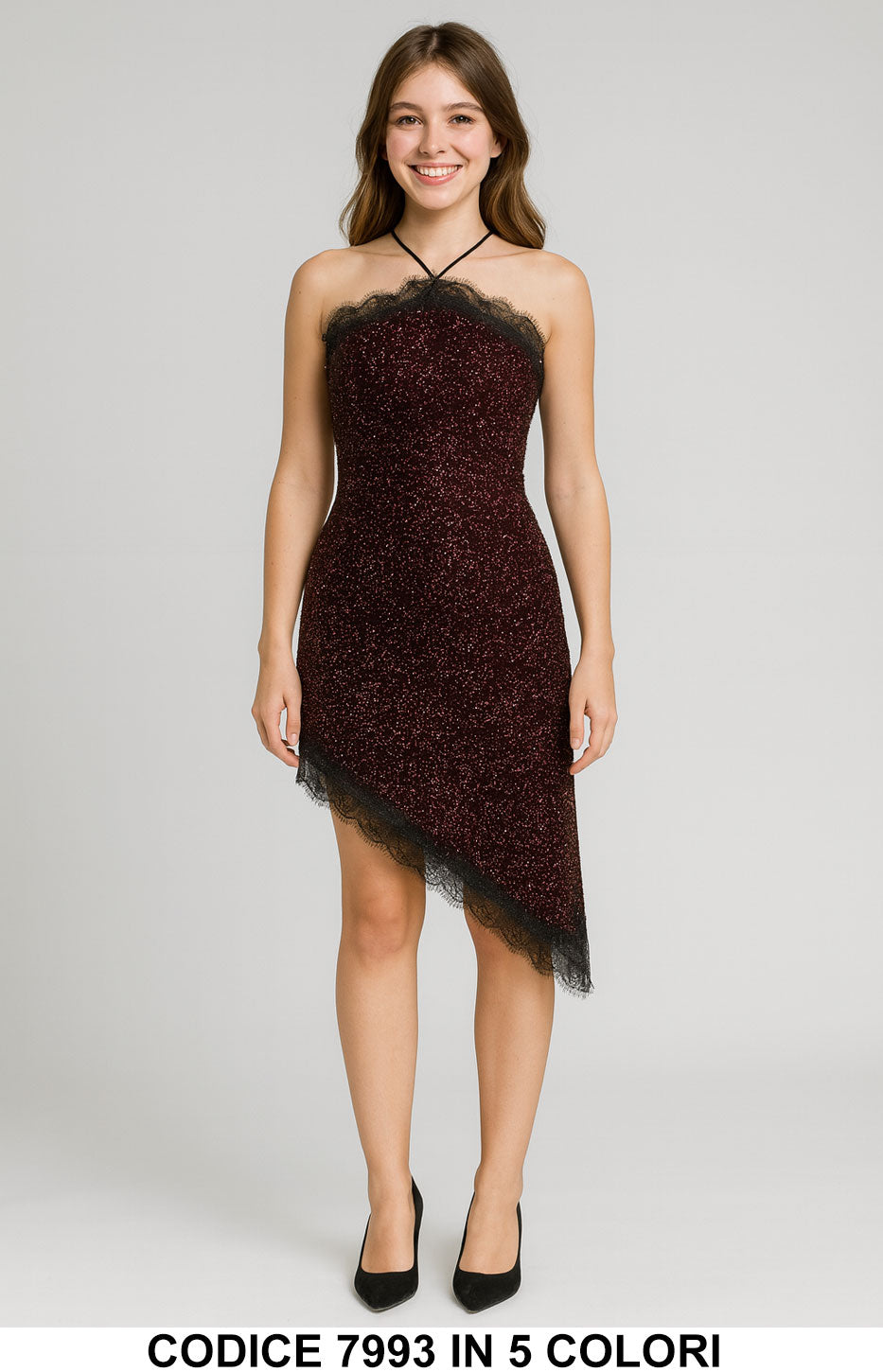 Tailleur 5795 colore Bordeaux