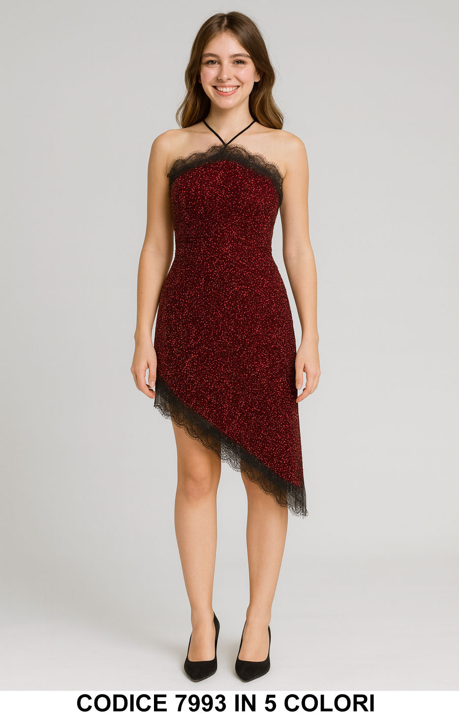 Rosso donna elegante Made in Italy