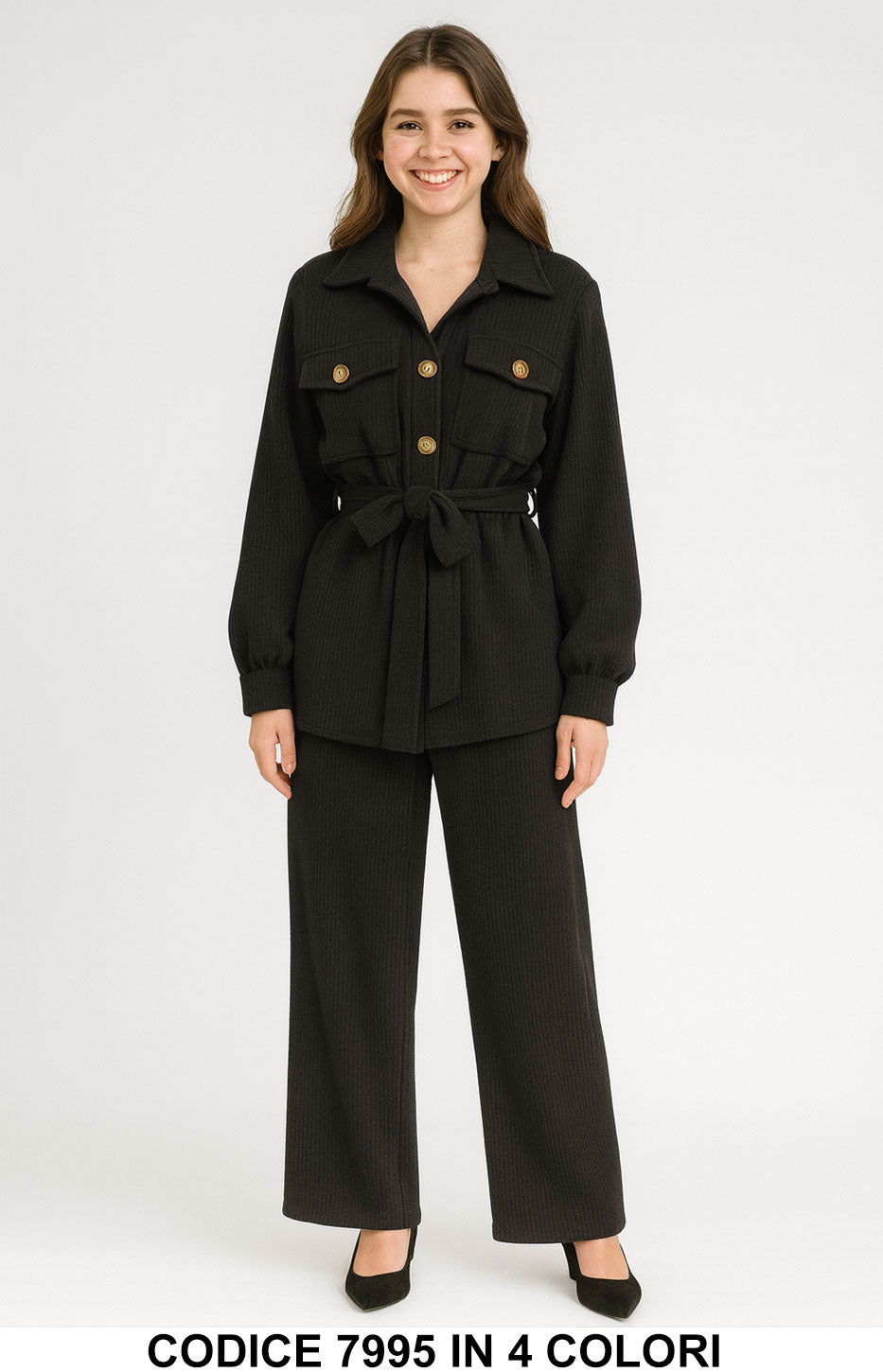 Nero donna elegante Made in Italy