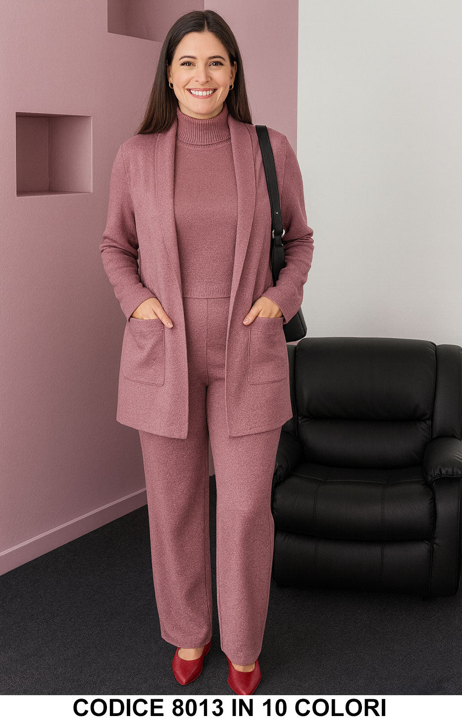 Rosa donna elegante Made in Italy