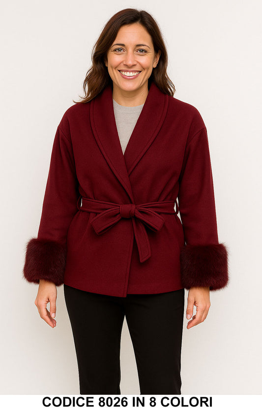 Bordeaux donna elegante Made in Italy