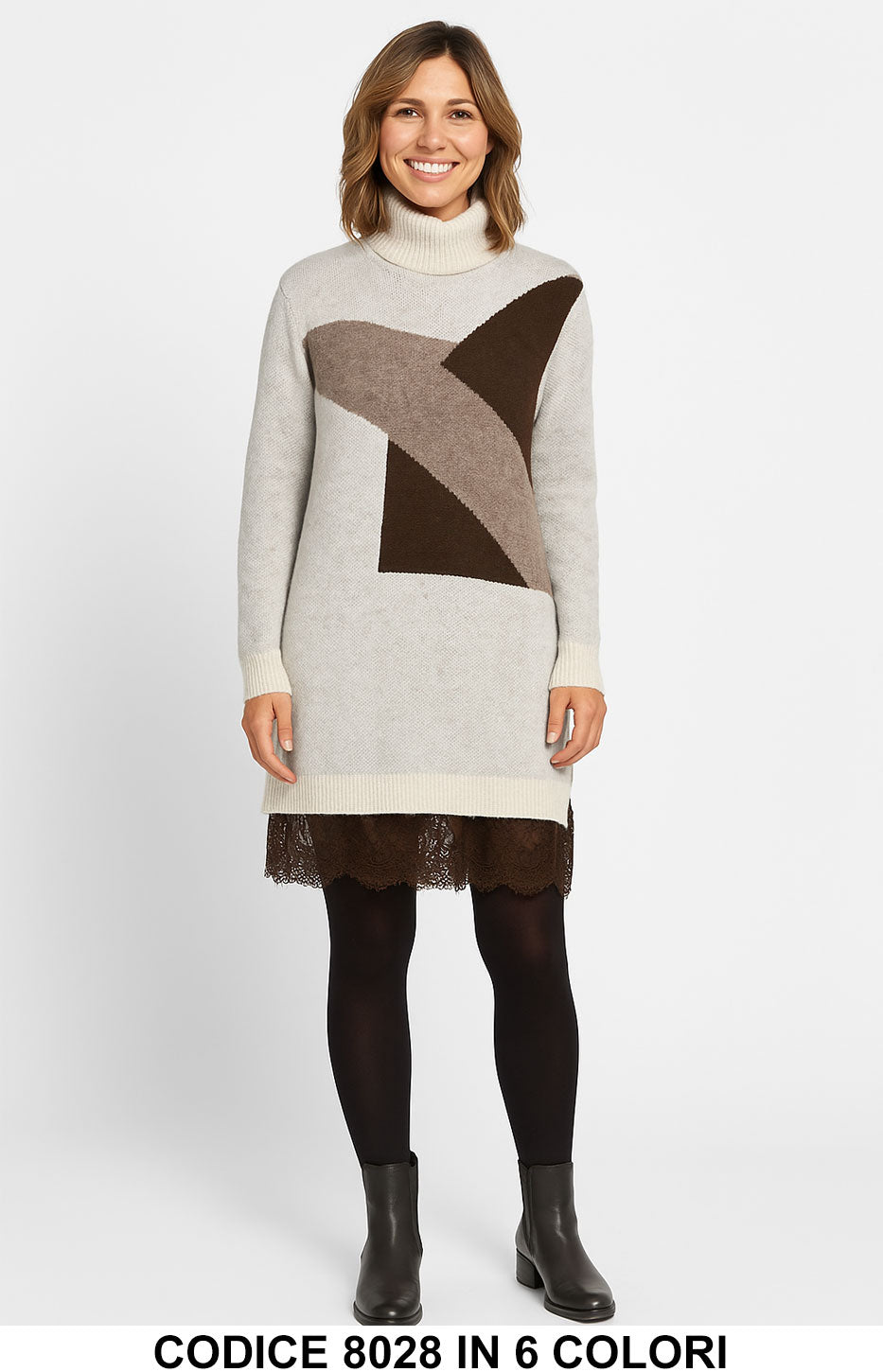 Panna donna elegante Made in Italy