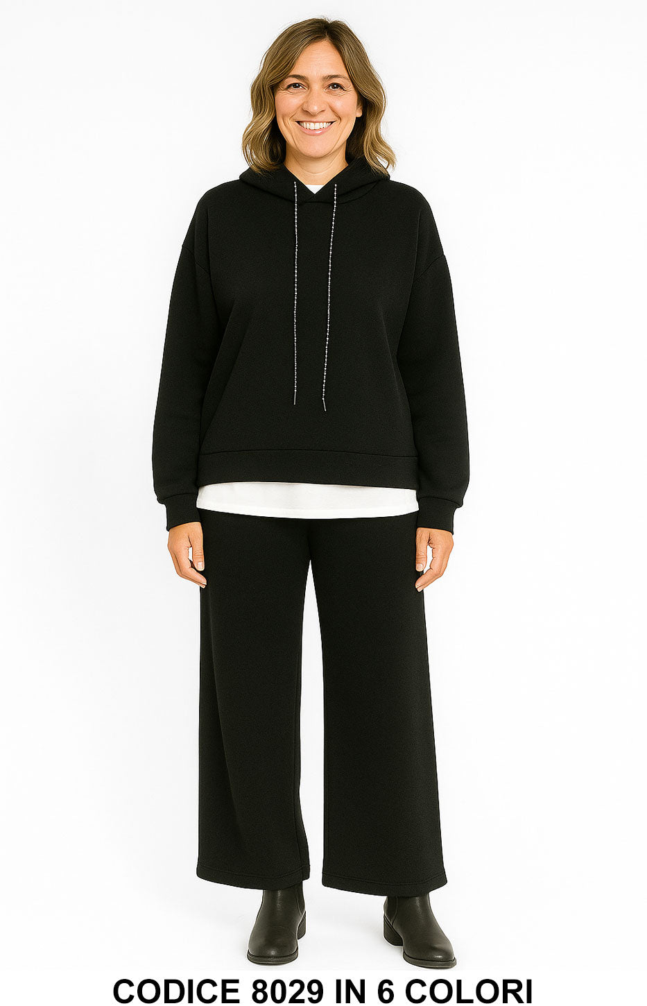 Nero donna elegante Made in Italy