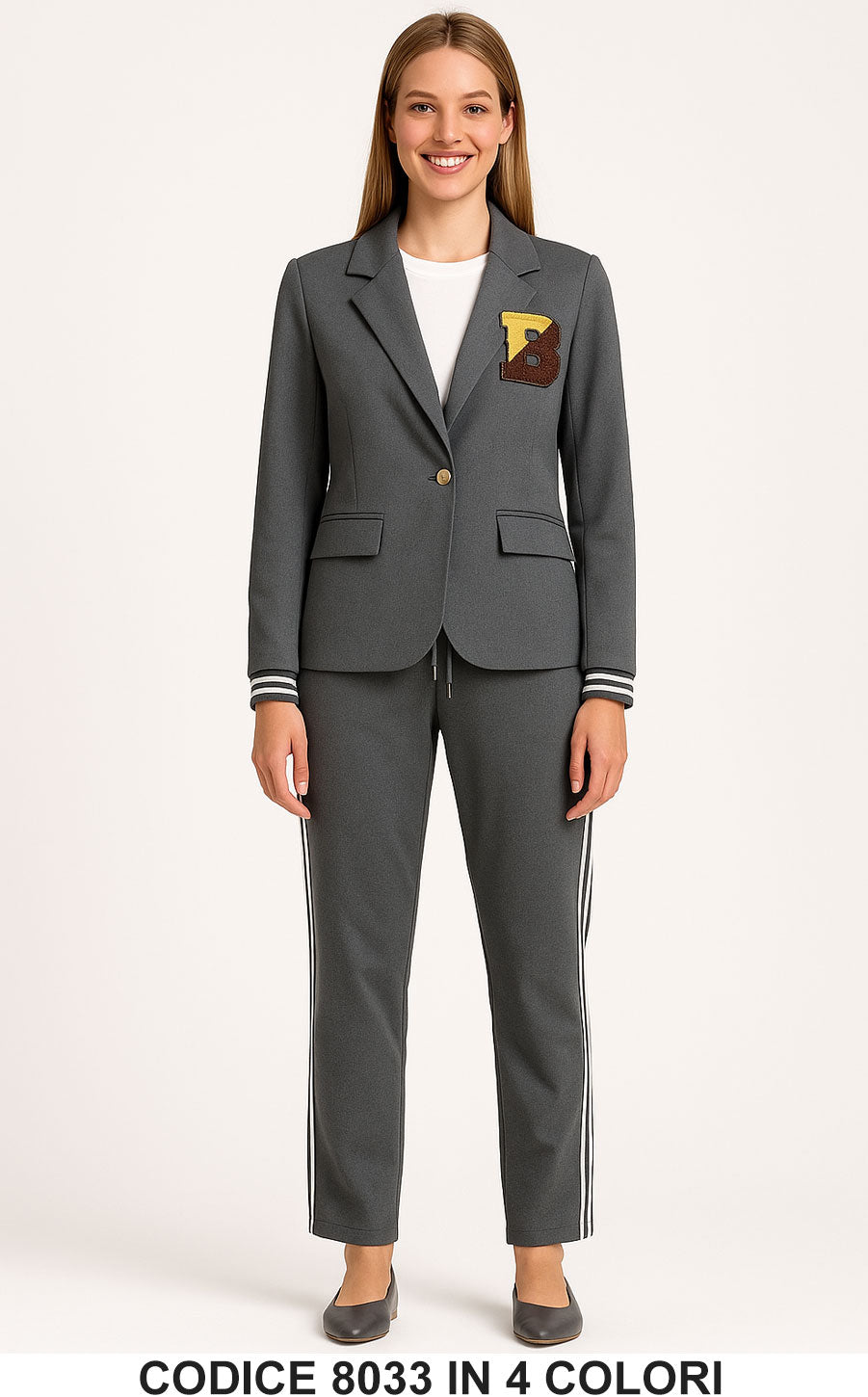 Tailleur 5795 colore Grigio Scuro ⚡