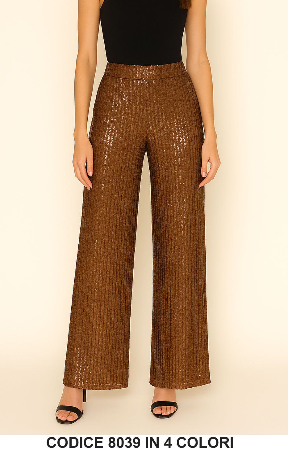 Marrone donna elegante Made in Italy