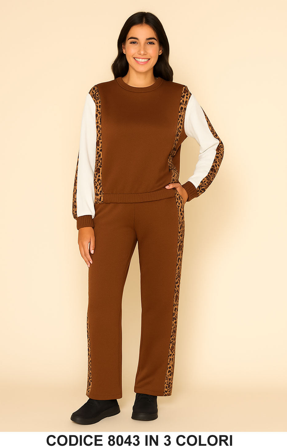 Tailleur 5795 colore Marrone