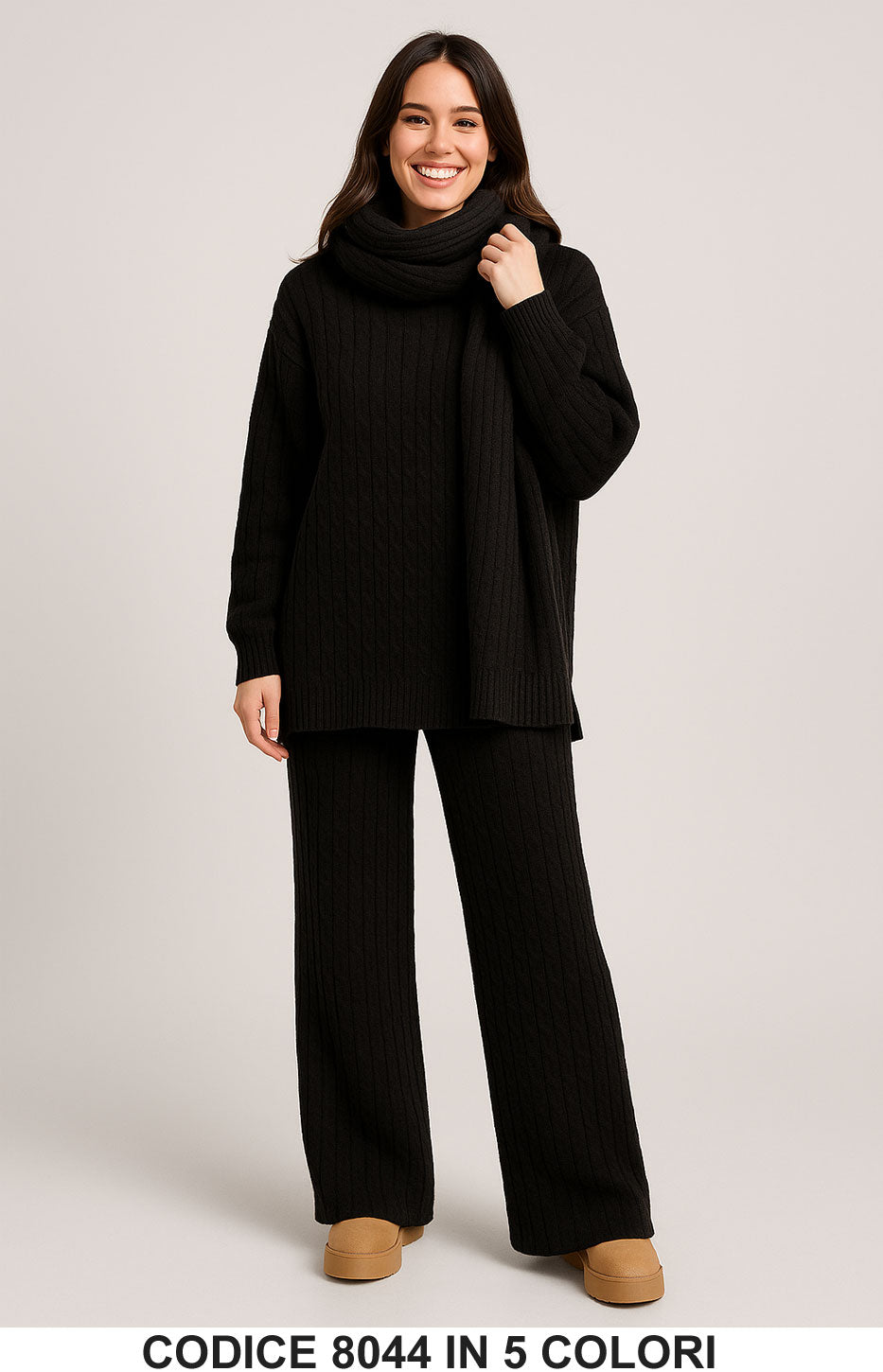 Nero donna elegante Made in Italy