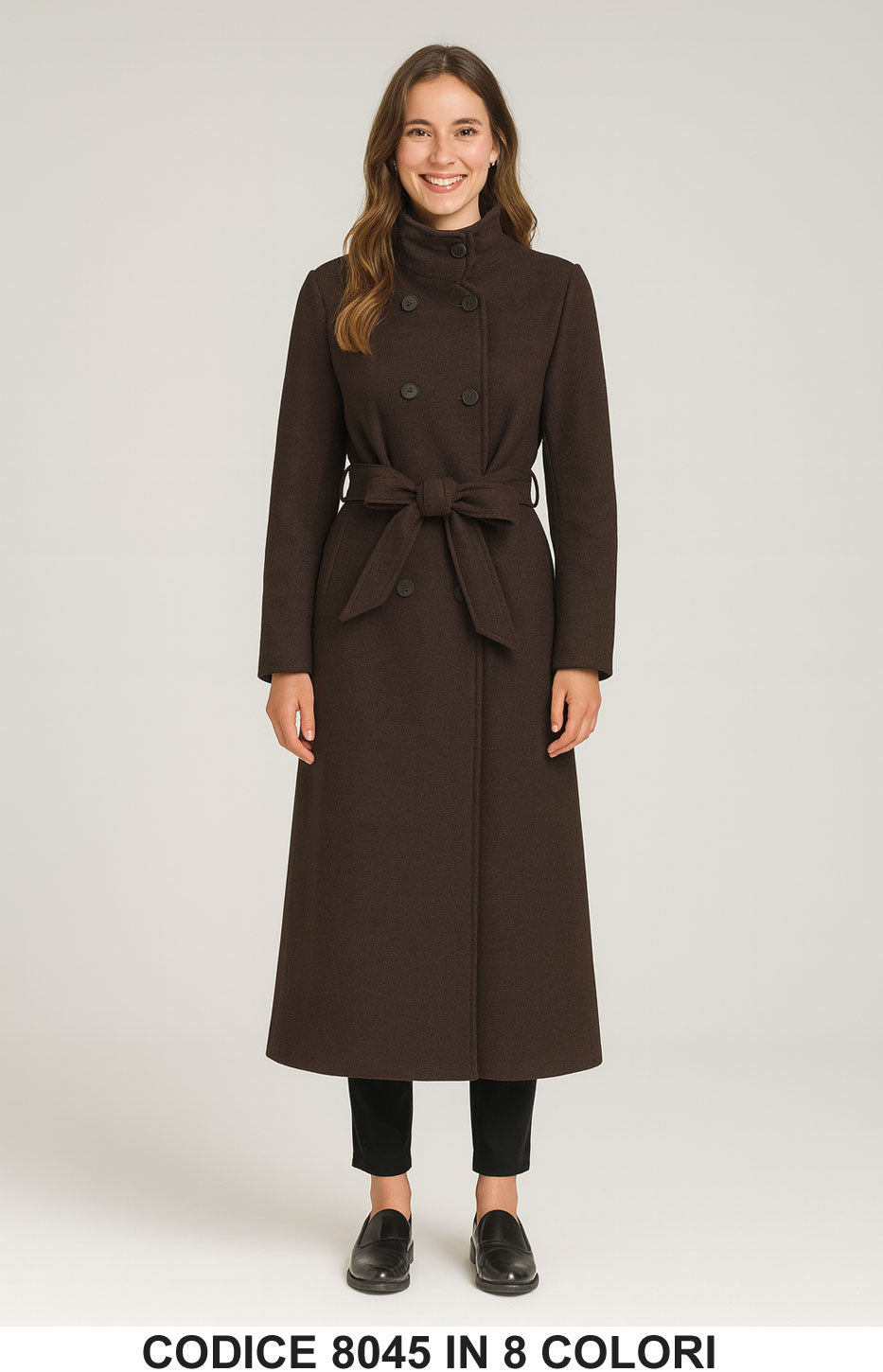 Marrone donna elegante Made in Italy