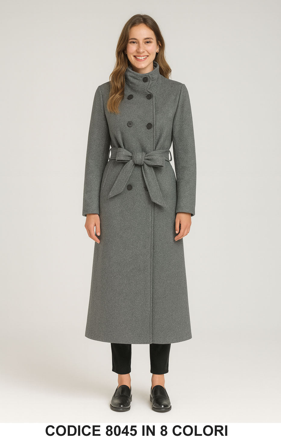 Grigio donna elegante Made in Italy