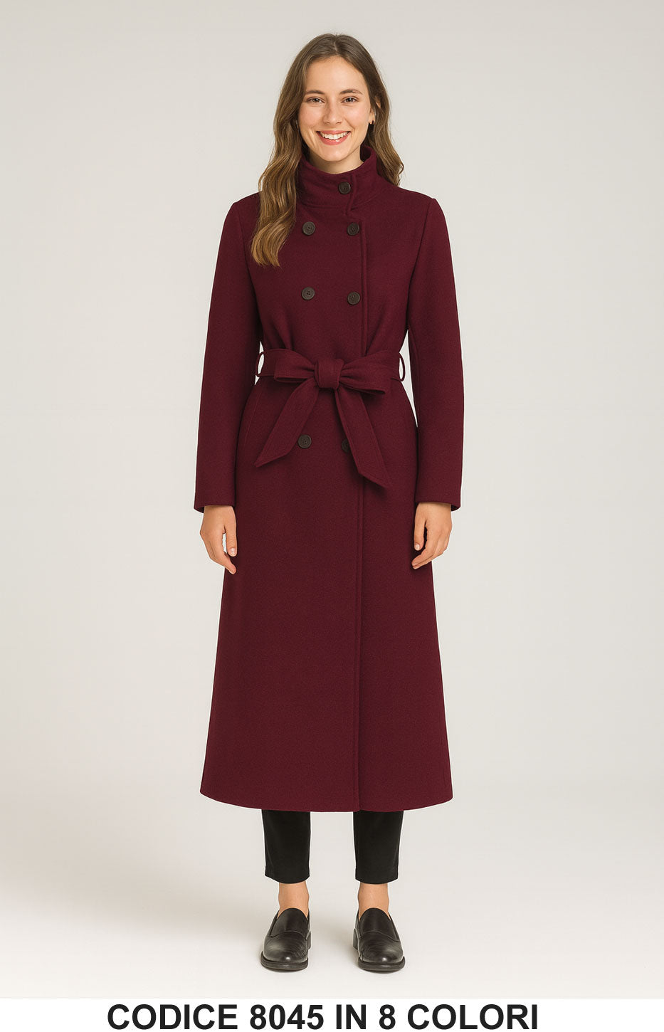 Bordeaux donna elegante Made in Italy