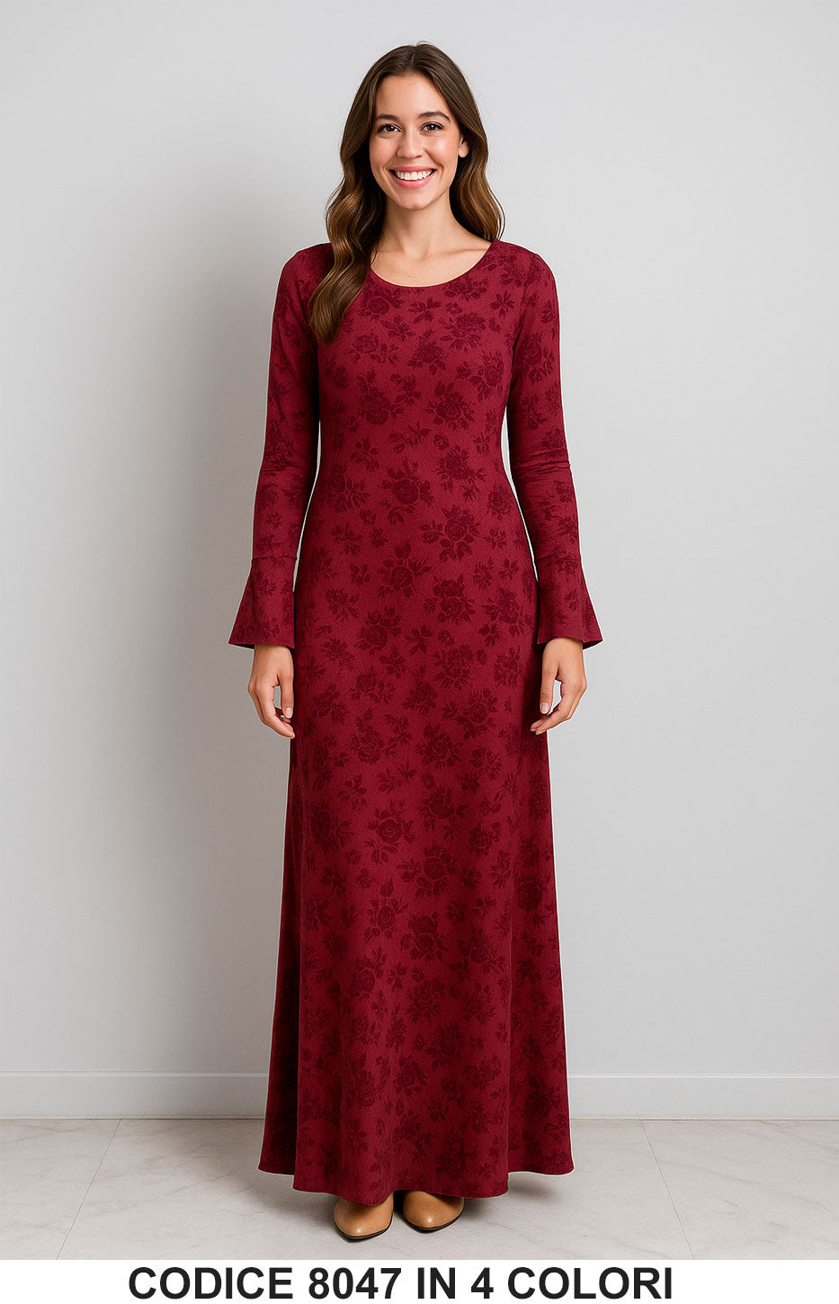 Tailleur 5795 colore Bordeaux