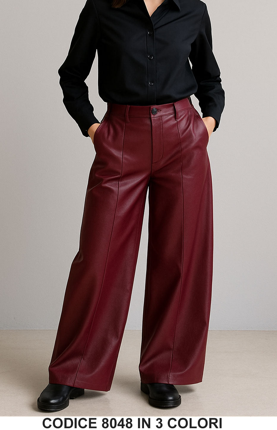 Bordeaux donna elegante Made in Italy