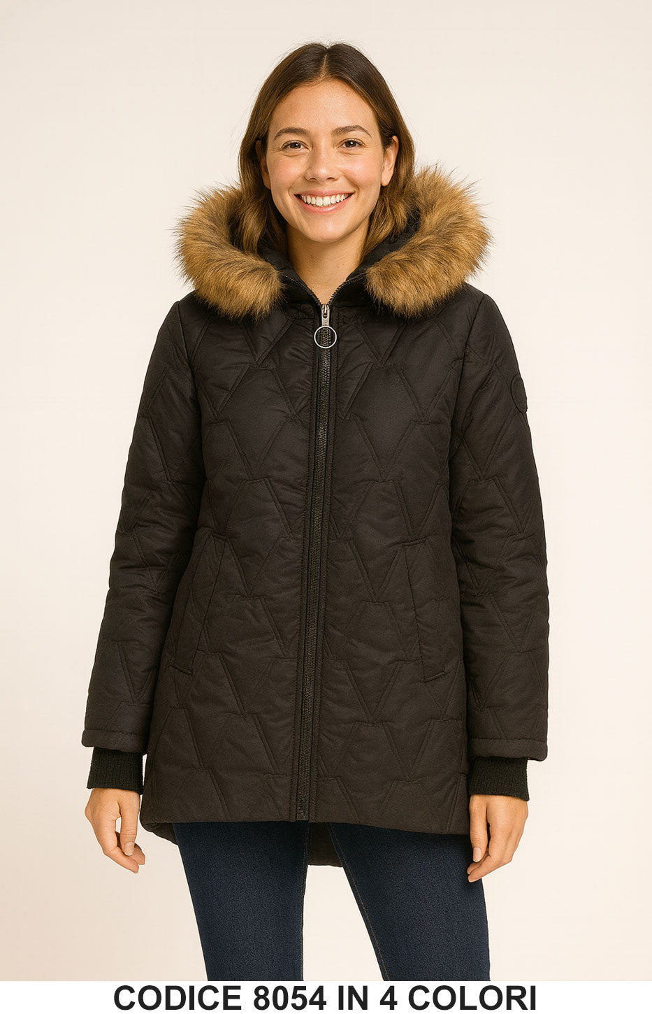 Nero donna elegante Made in Italy