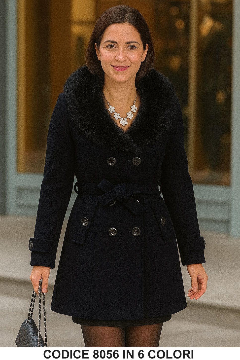 Nero donna elegante Made in Italy