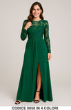 Verde donna elegante Made in Italy