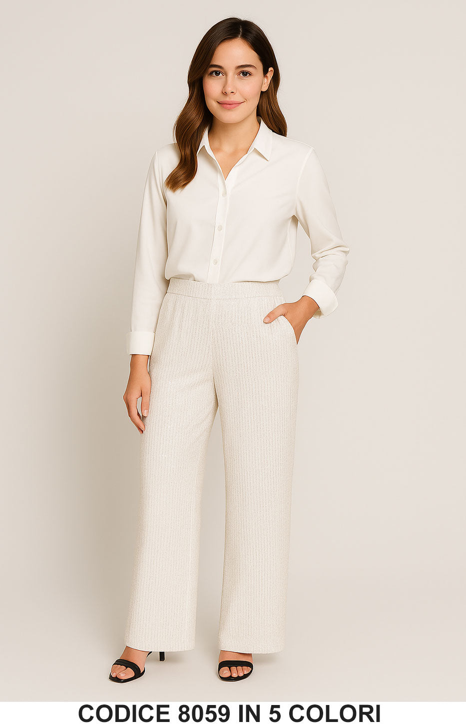 Tailleur 5795 colore Bianco