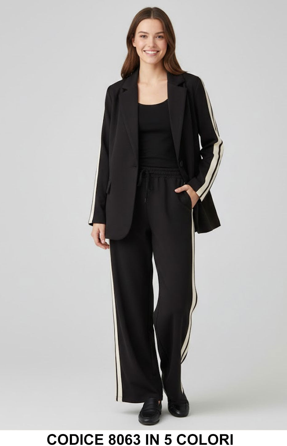 Nero donna elegante Made in Italy