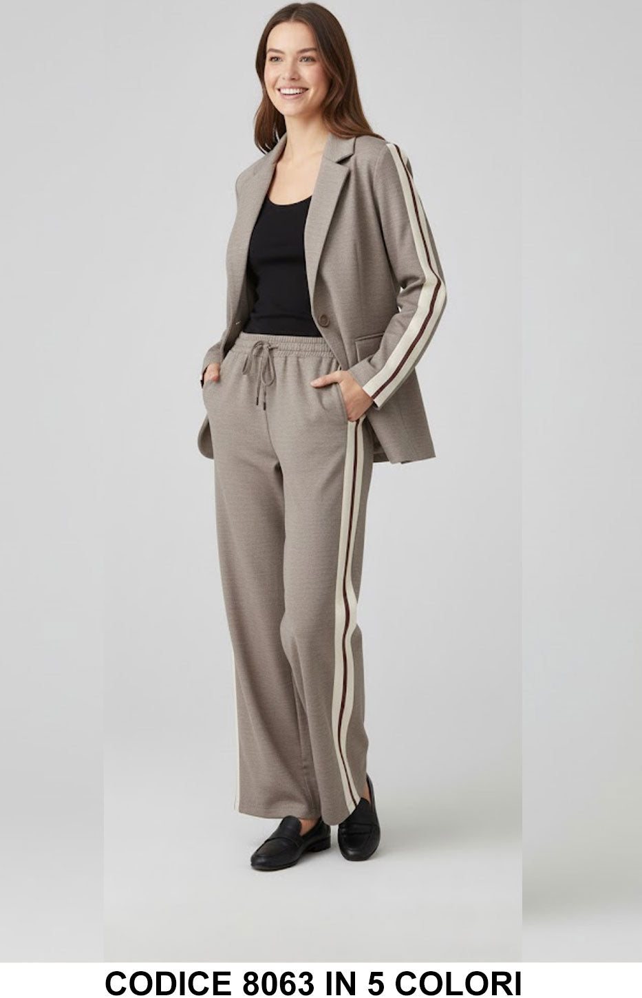 Tortora donna elegante Made in Italy