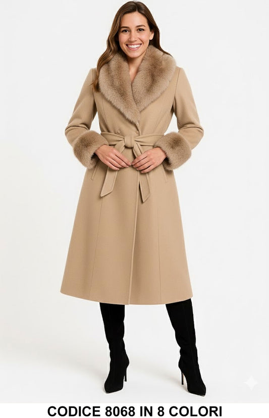 Beige donna elegante Made in Italy