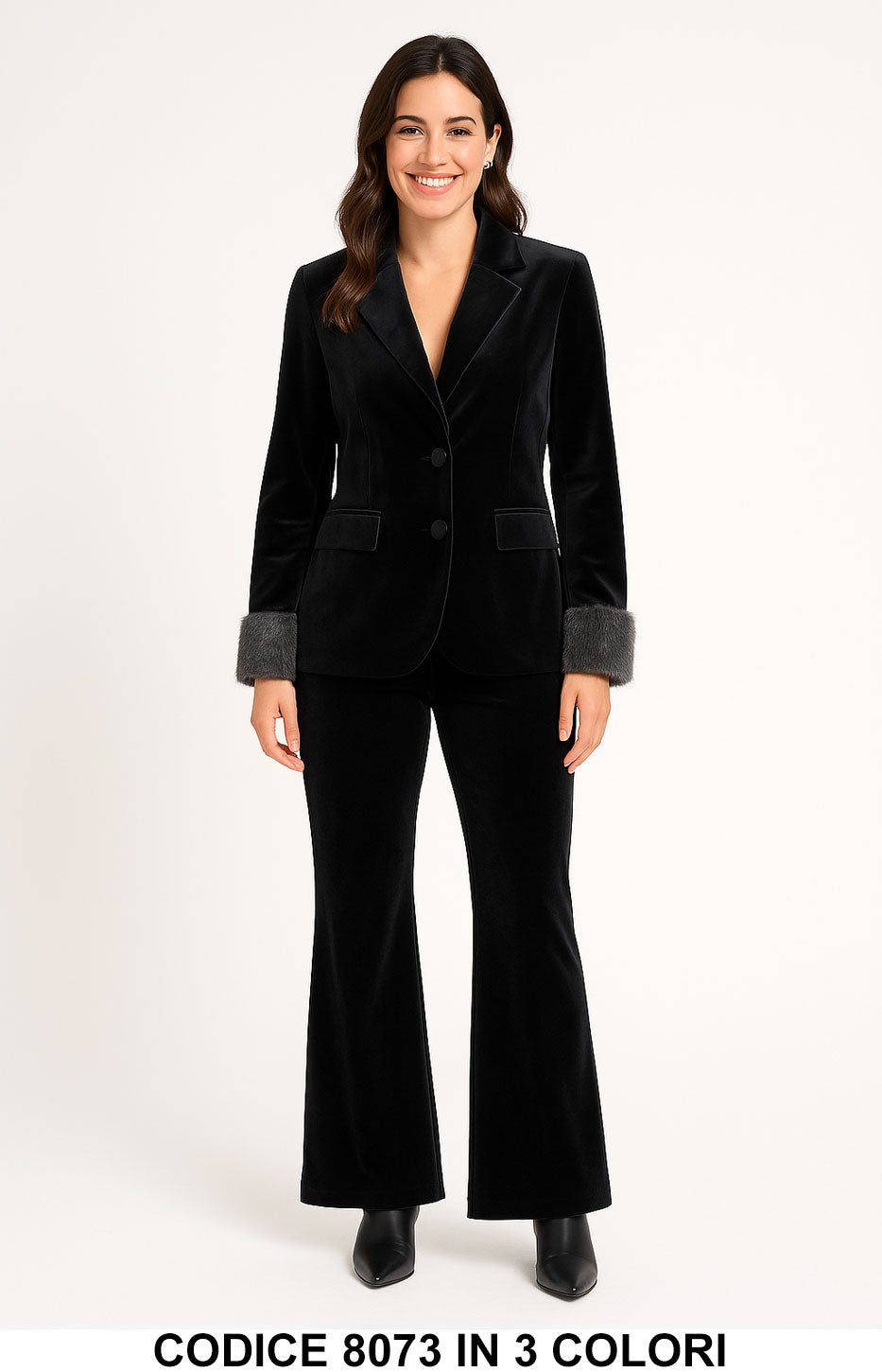 Nero donna elegante Made in Italy