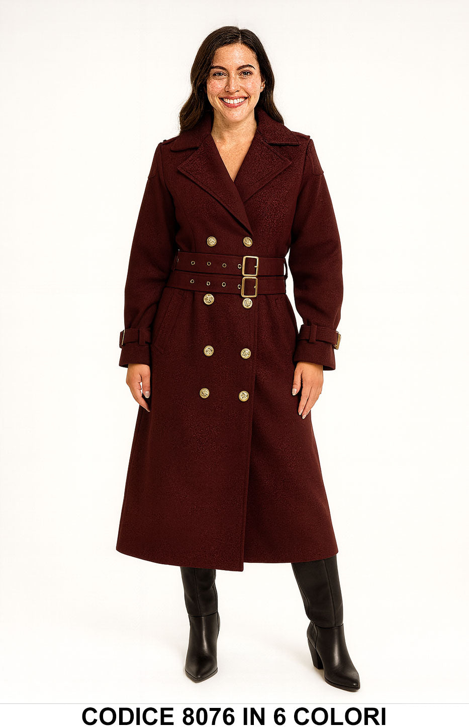 Bordeaux donna elegante Made in Italy