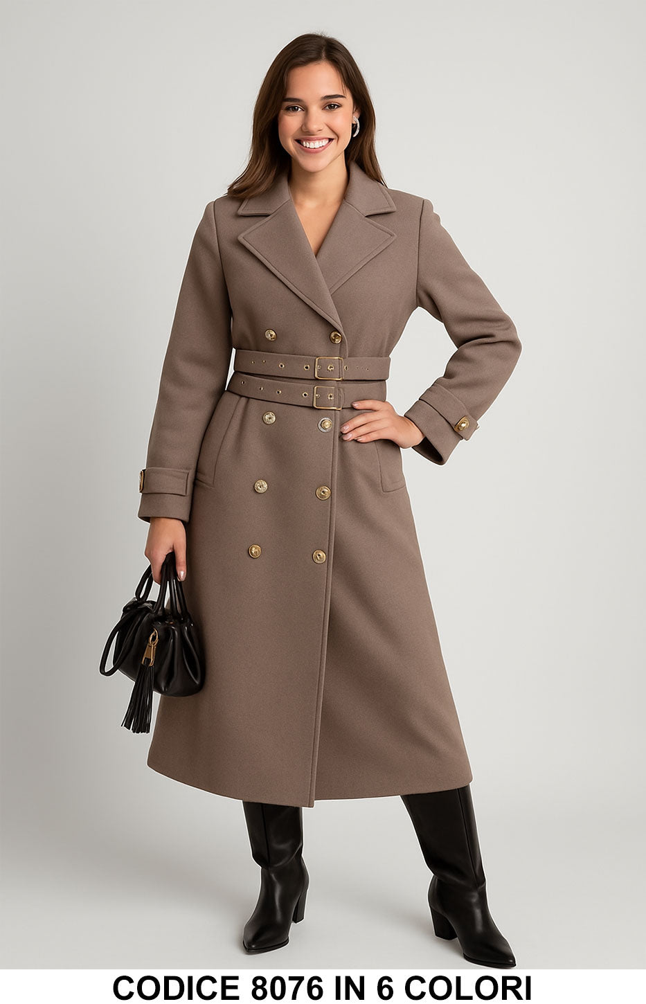 Tortora donna elegante Made in Italy