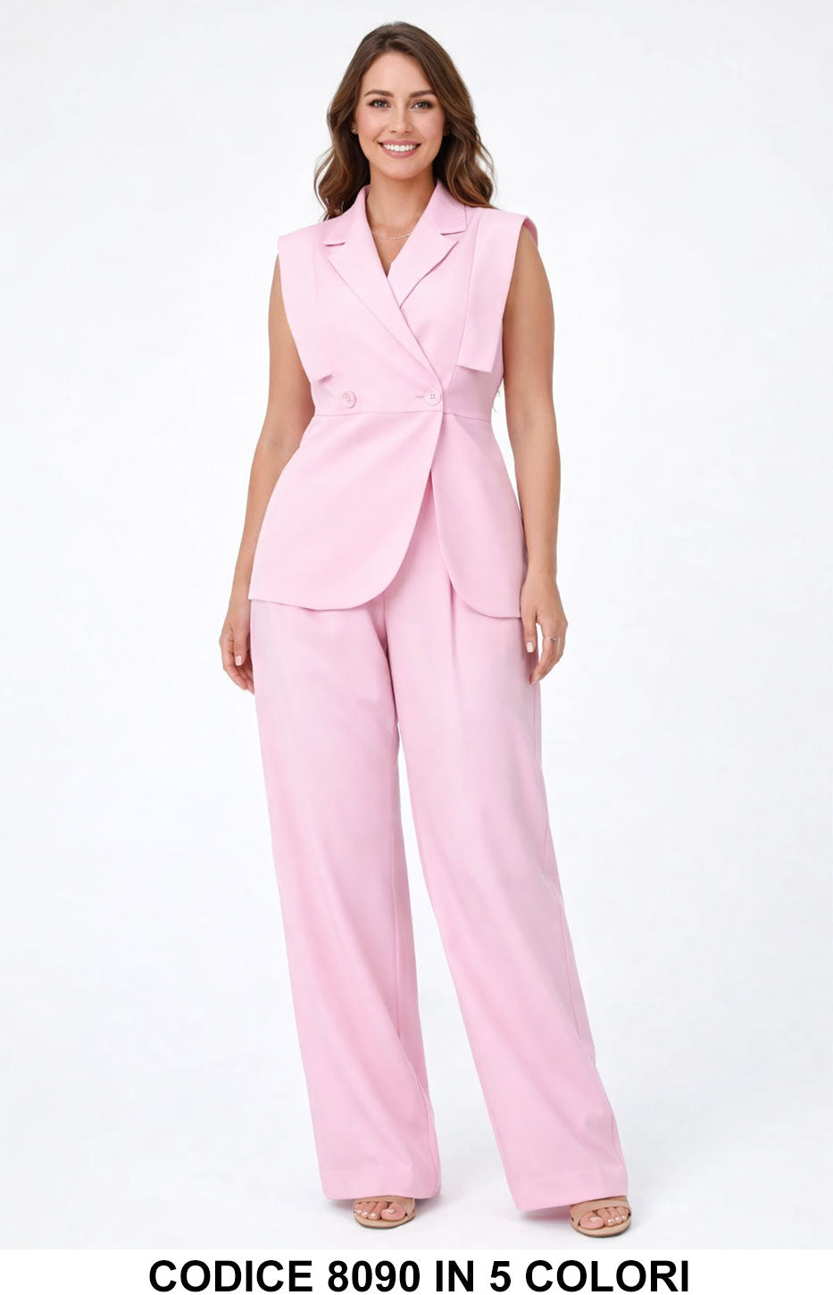 Tailleur 5795 colore Rosa