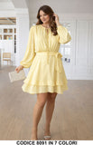 Giallo donna elegante Made in Italy