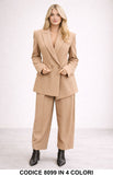 Beige donna elegante Made in Italy