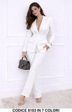 Bianco donna elegante Made in Italy