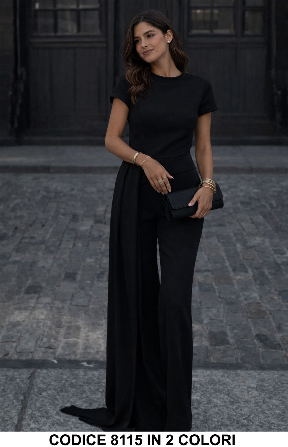 Nero donna elegante Made in Italy