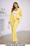 Giallo donna elegante Made in Italy