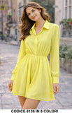 Giallo donna elegante Made in Italy