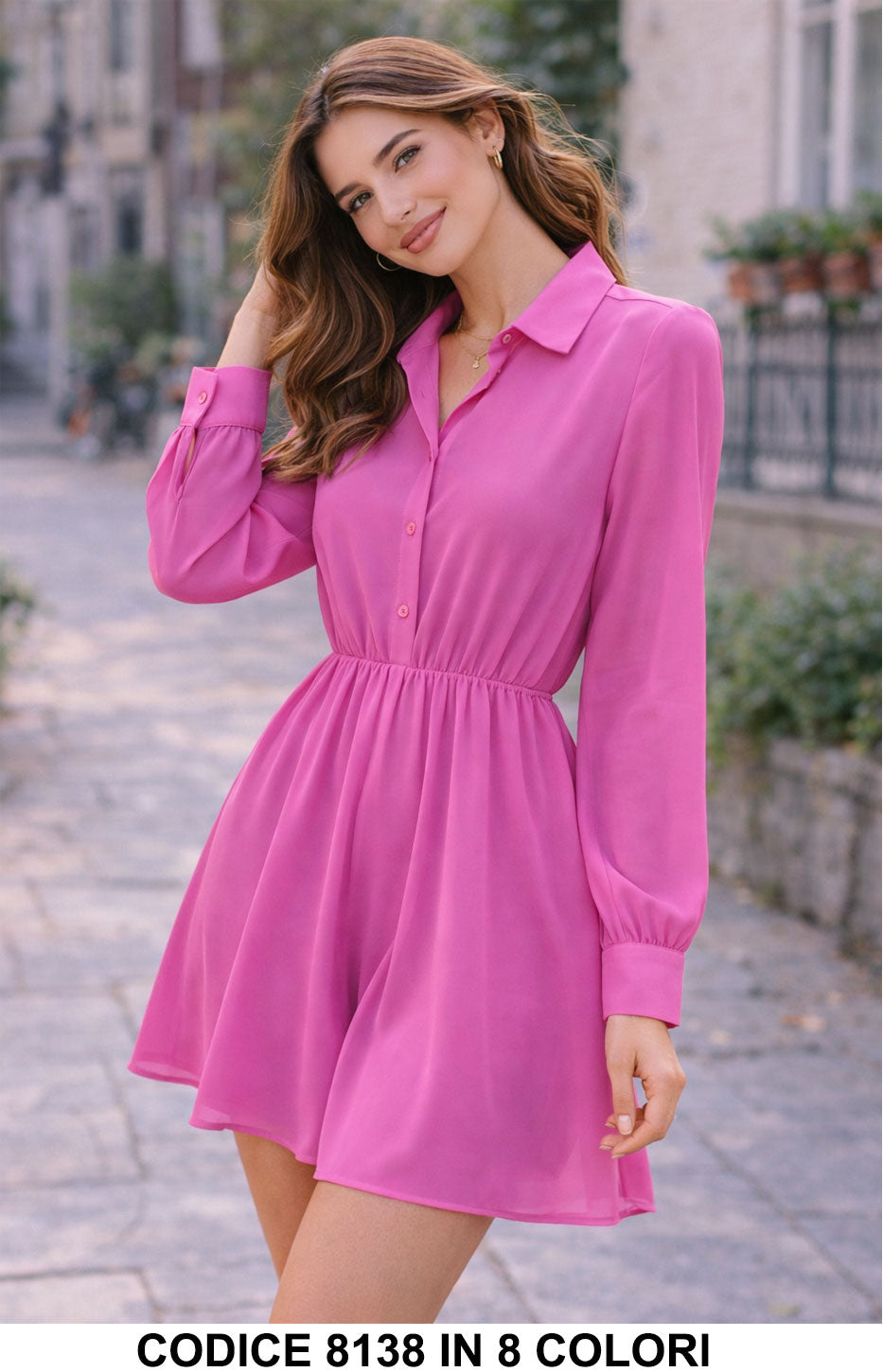 Tailleur 5795 colore Fucsia