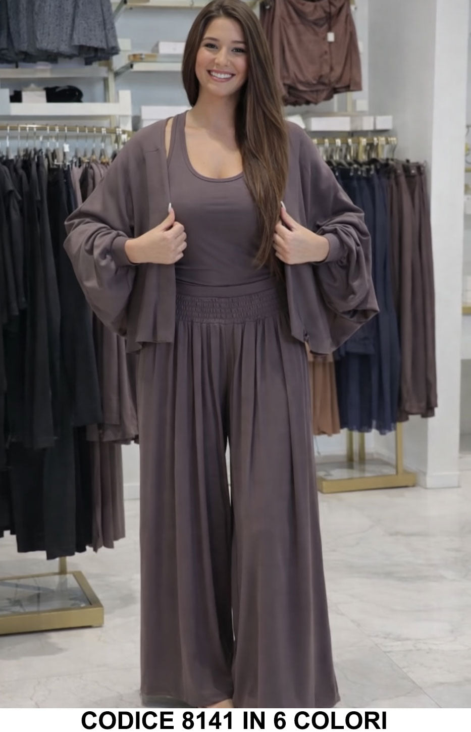 Tailleur 5795 colore Marrone