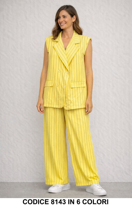 Giallo donna elegante Made in Italy