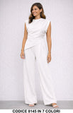 Bianco donna elegante Made in Italy