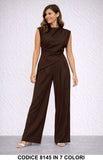 Marrone donna elegante Made in Italy