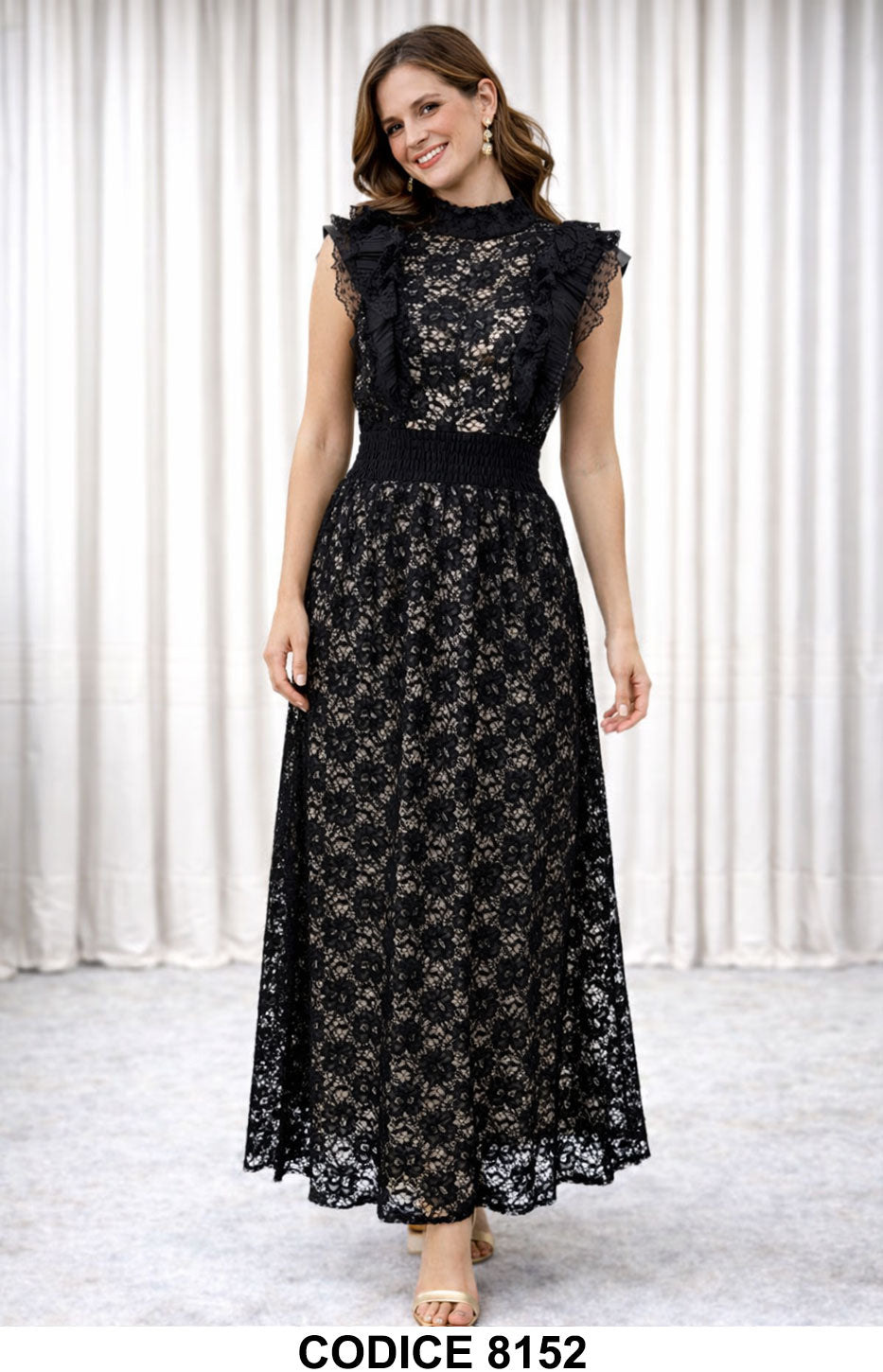 L (44 46) donna elegante Made in Italy