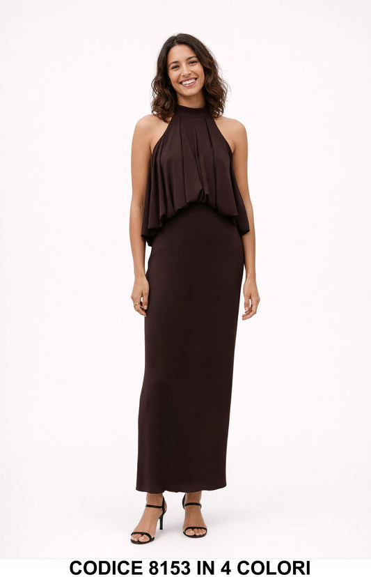 Marrone donna elegante Made in Italy