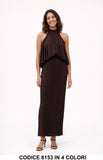 Marrone donna elegante Made in Italy