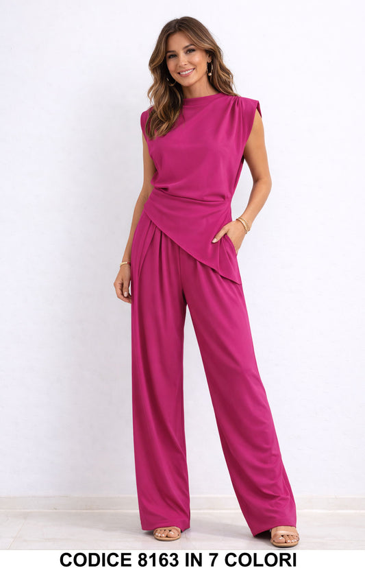 Fucsia donna elegante Made in Italy