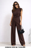 Marrone donna elegante Made in Italy